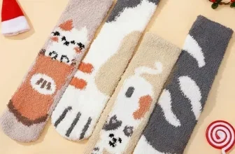 4 Paare Kuschelsocken Damen 37-40