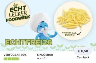 Marktguru Cashback Nudeln