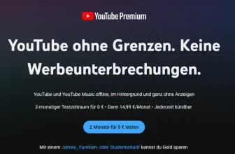 YouTube Premium kostenlos mit bis zu drei Gratismonaten