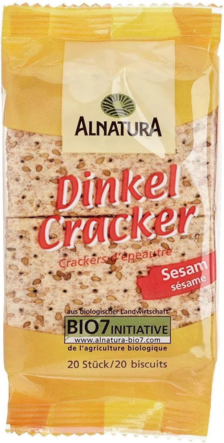 Alnatura Bio Dinkel Cracker Sesam (100g)