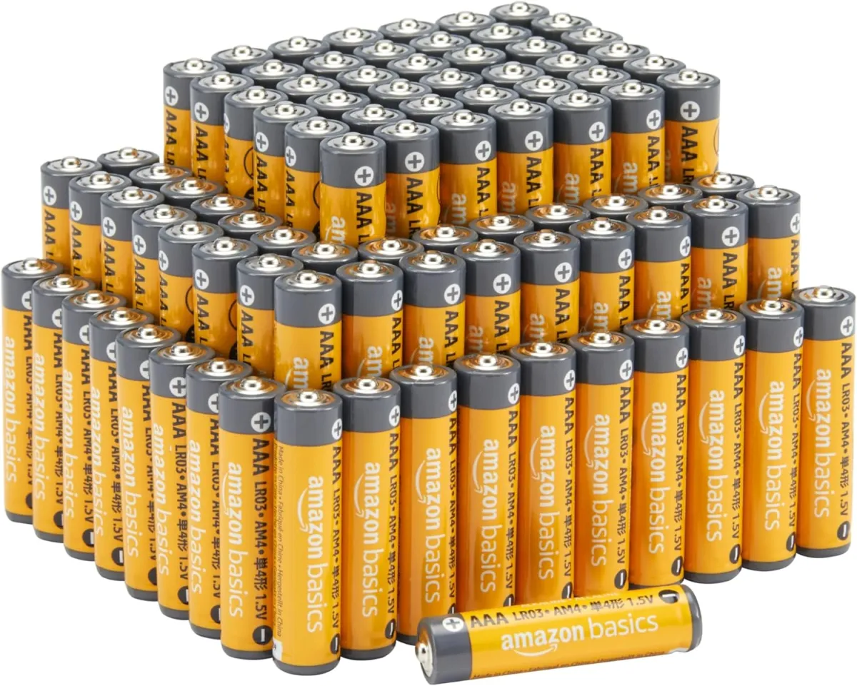 Amazon Basics AAA-Alkalibatterien 100 Stück