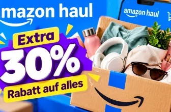 Amazon Haul Aktion mit 30 Prozent Rabatt für Prime-Mitglieder