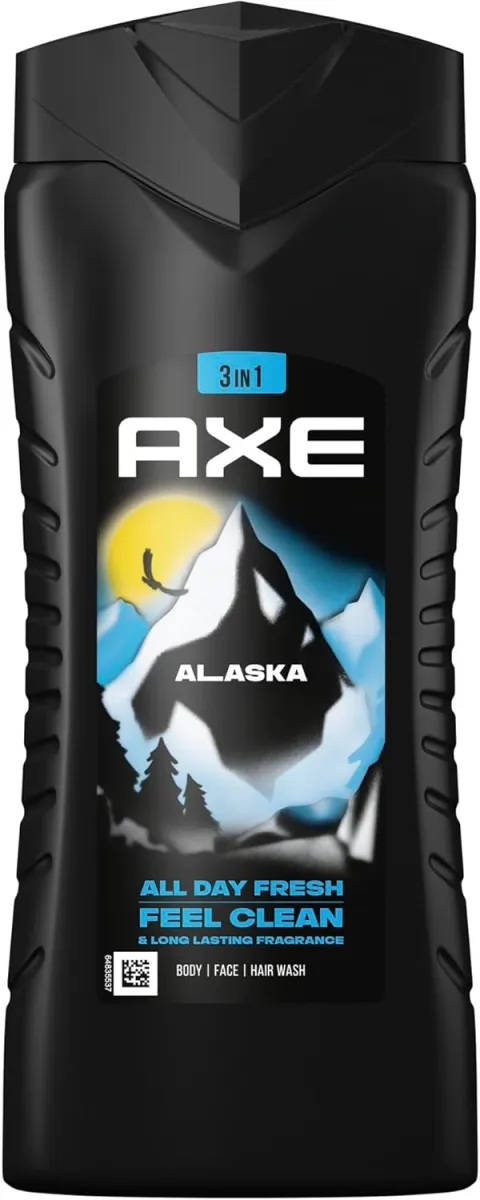 Axe 3 in 1 Duschgel Shampoo Alaska Axe 3-in-1 Duschgel & Shampoo Alaska
