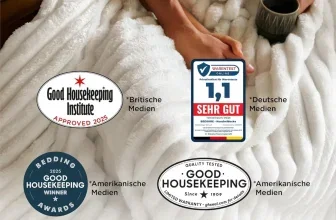 BEDSURE Wolldecke & Fleecedecke