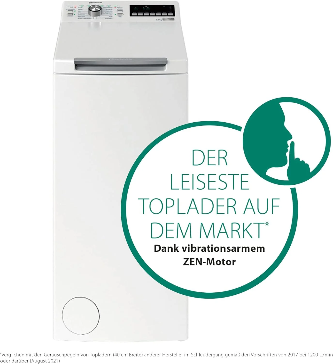 Bauknecht WMT Eco Smart 6513 Z C Toplader Waschmaschine leise Bauknecht WMT Eco Smart 6513 Z C Toplader Waschmaschine leise