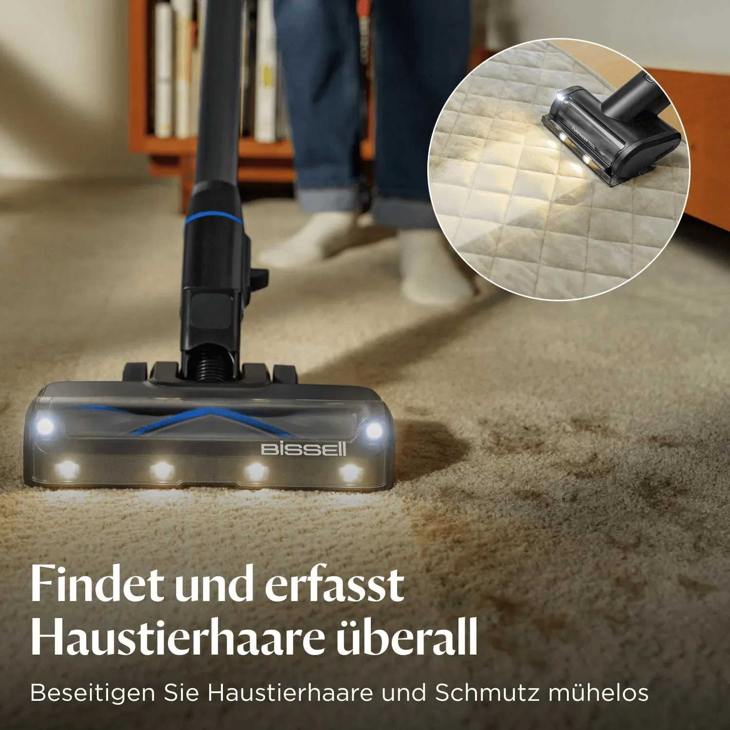 Bissell PowerClean FurGuard Akku Staubsauger 4091N (280W)