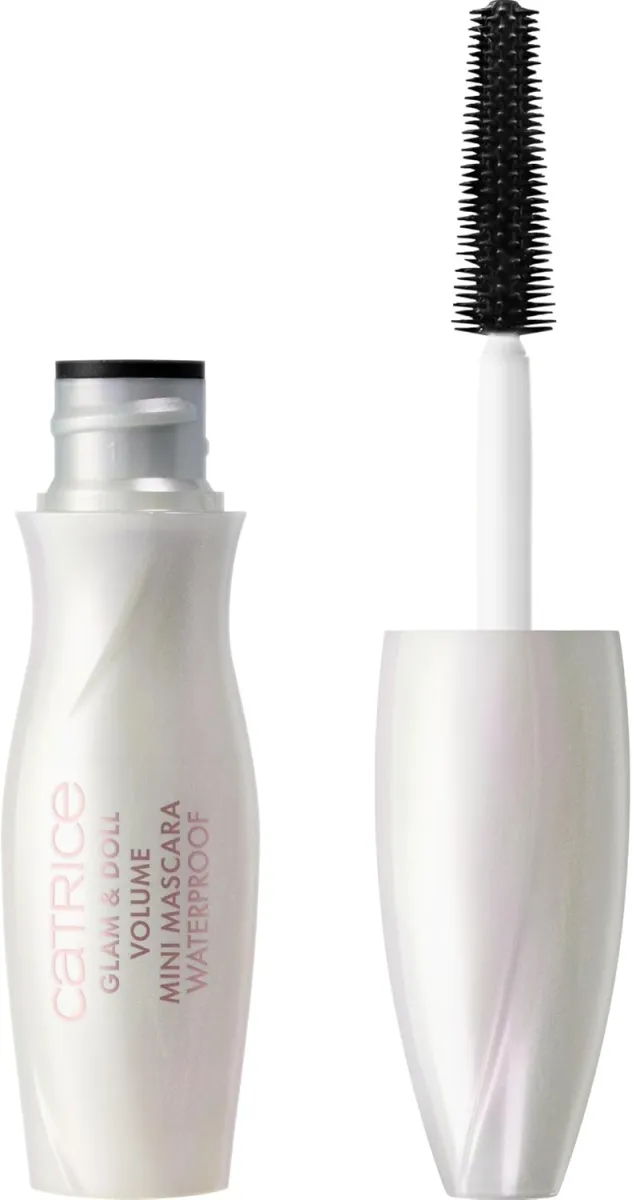 Catrice BRIDES BESTIES Glam Doll Volume Mini Mascara Waterproof Nr. C01 Schwarz langanhaltend volumengebend vegan wasserfest ohne Mikroplastikpartikel Nanopartikel frei Catrice BRIDES BESTIES Glam Doll Volume Mini Mascara Waterproof Nr. C01 Schwarz langanhaltend volumengebend vegan wasserfest ohne Mikroplastikpartikel Nanopartikel frei