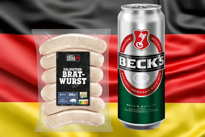 Lidl Fanpaket für 2,99 Euro: Bratwürste und Beck’s Bier mit BILDplus-Coupon günstiger sichern