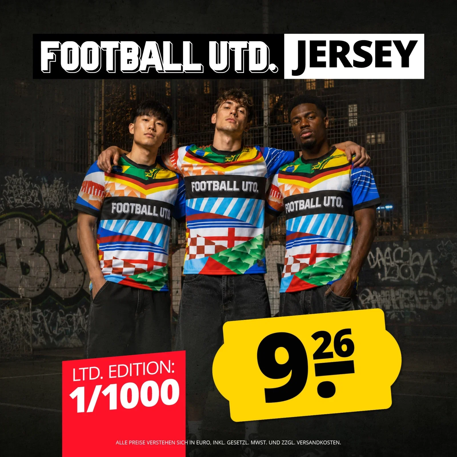 Football UTD. JELEX Herren Trikot
