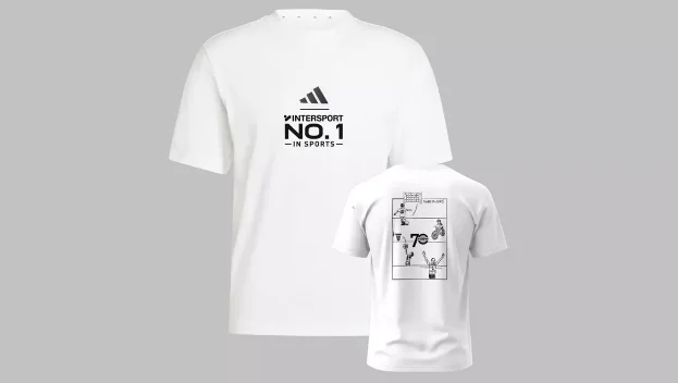Gratis adidas T-Shirt für Kinder mit Sport-Note 1 – INTERSPORT belohnt starke Leistungen
