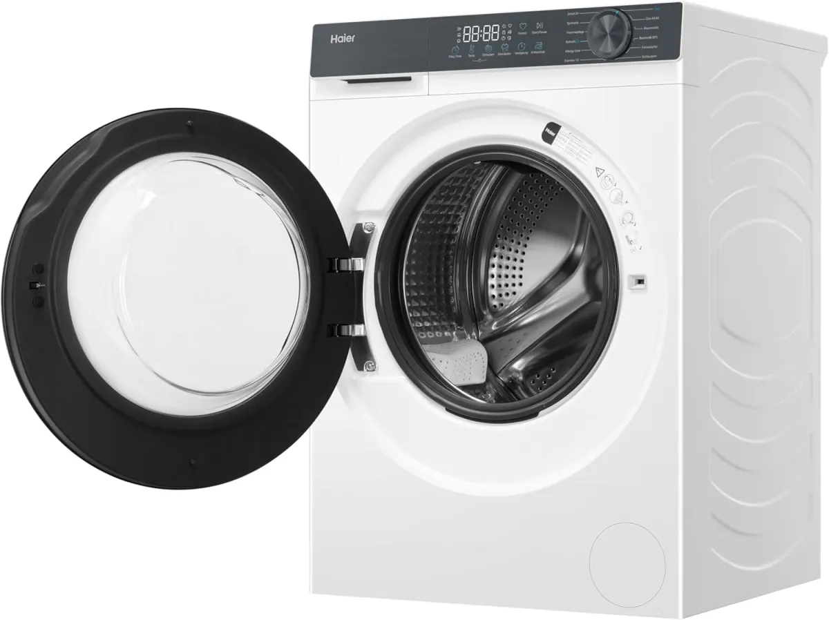 Haier HW80 BP1427637T Waschmaschine offen Haier HW80-BP1427637T Waschmaschine
