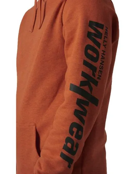 Helly Hansen Logo Herren Hoodie Baumwoll Pullover mit Kapuze 300 g m² Sweat Pullover 79264 290 Orange 06 14 2026 08 45 AM