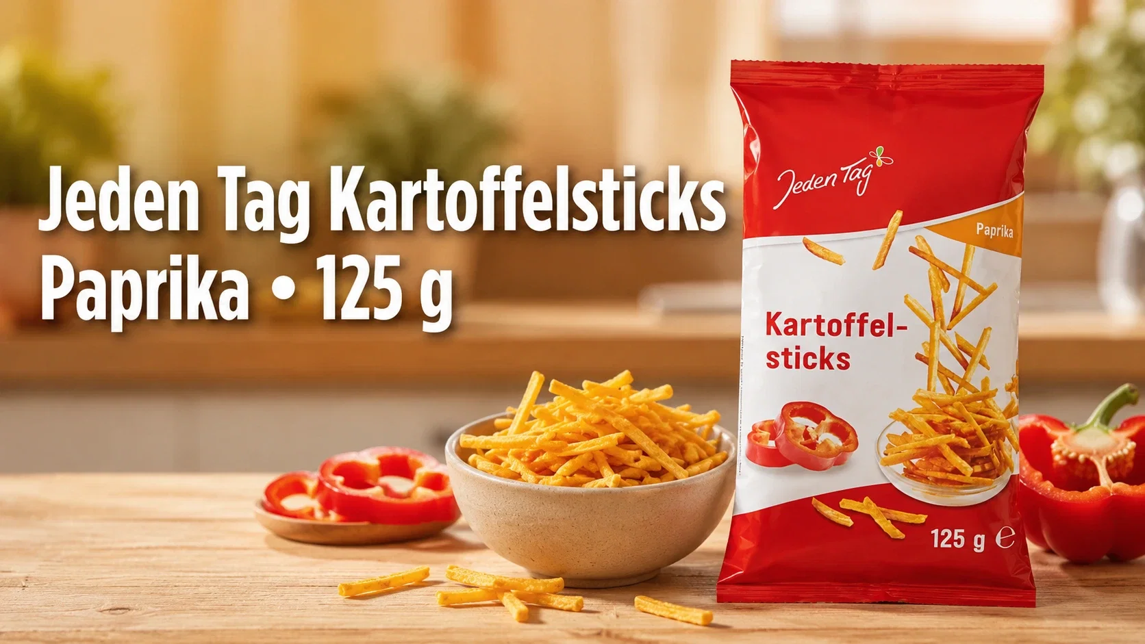 Jeden Tag Kartoffelsticks Paprika Dealbild