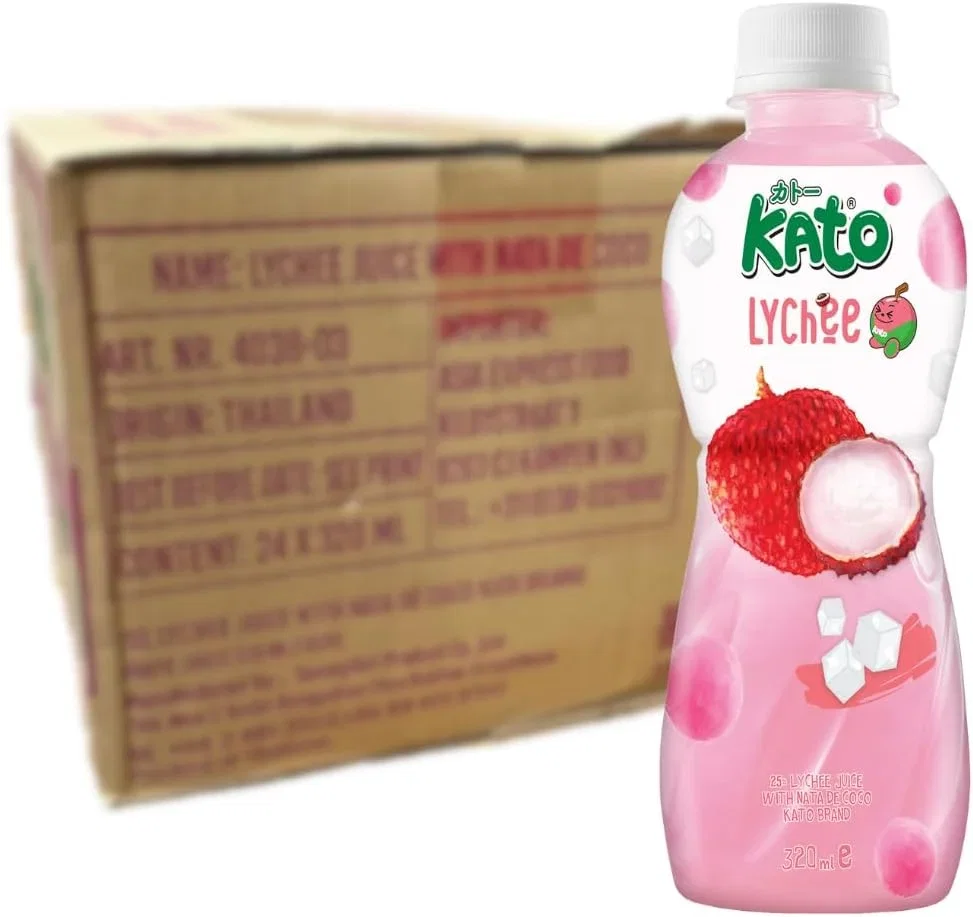 Pfandfehler  🚨 KATO – Litschi Saft mit Nata de Coco (24x320ml)