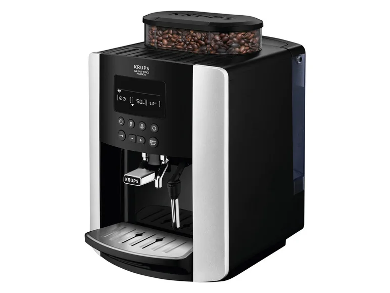 KRUPS Kaffeevollautomat Arabica Display Quattro Force EA8178 mit Milchduese