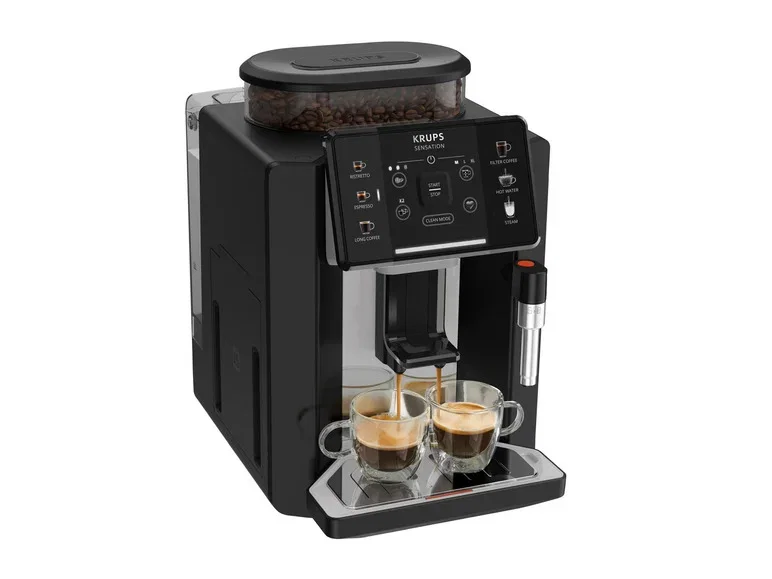 KRUPS Kaffeevollautomat Sensation EA910A mit Milchdüse
