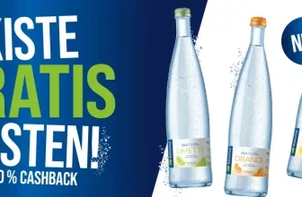 Kiste Teinacher Wasser+ gratis testen