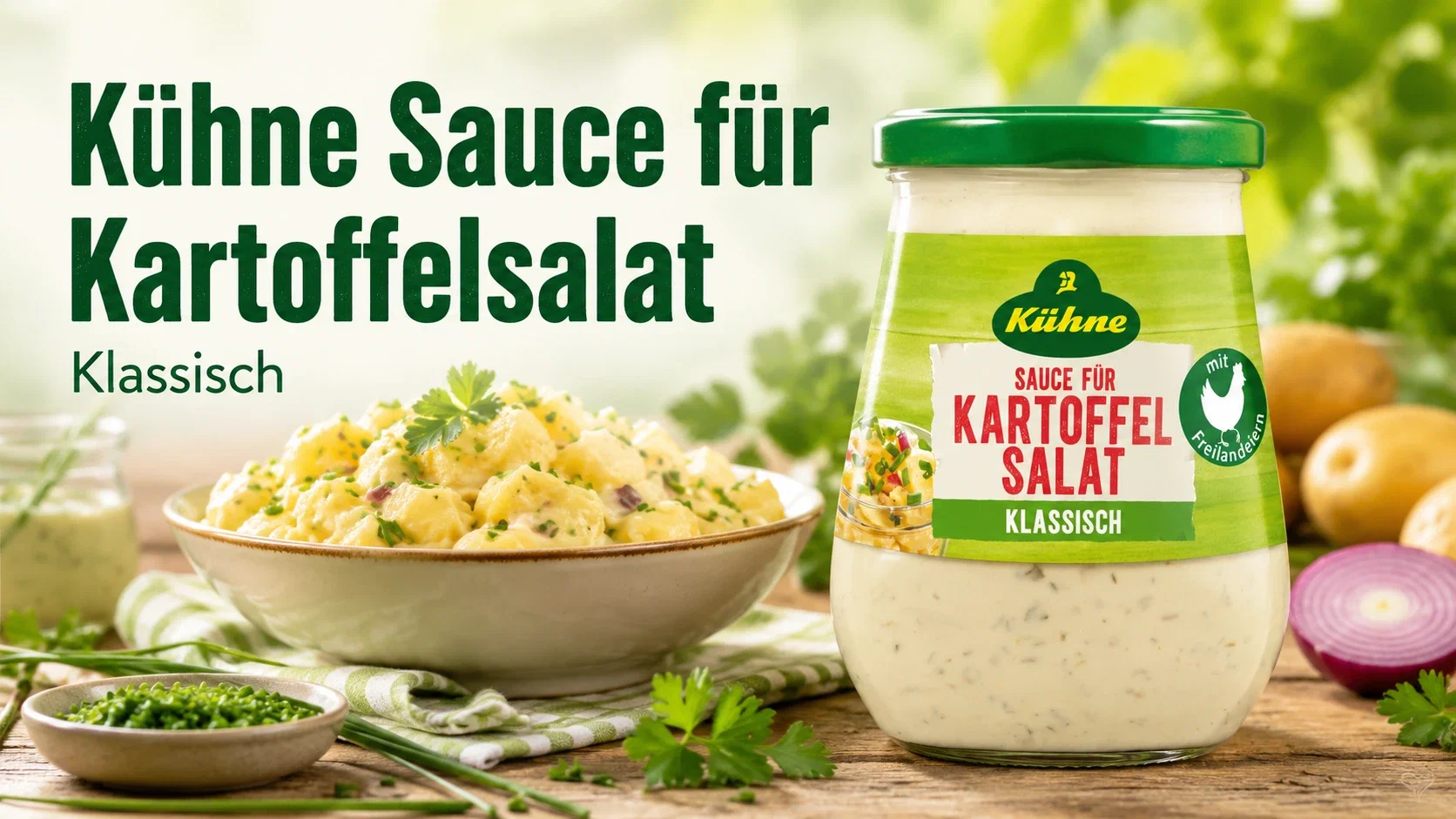 Kühne Fertige Sauce für Kartoffelsalat (250ml)
