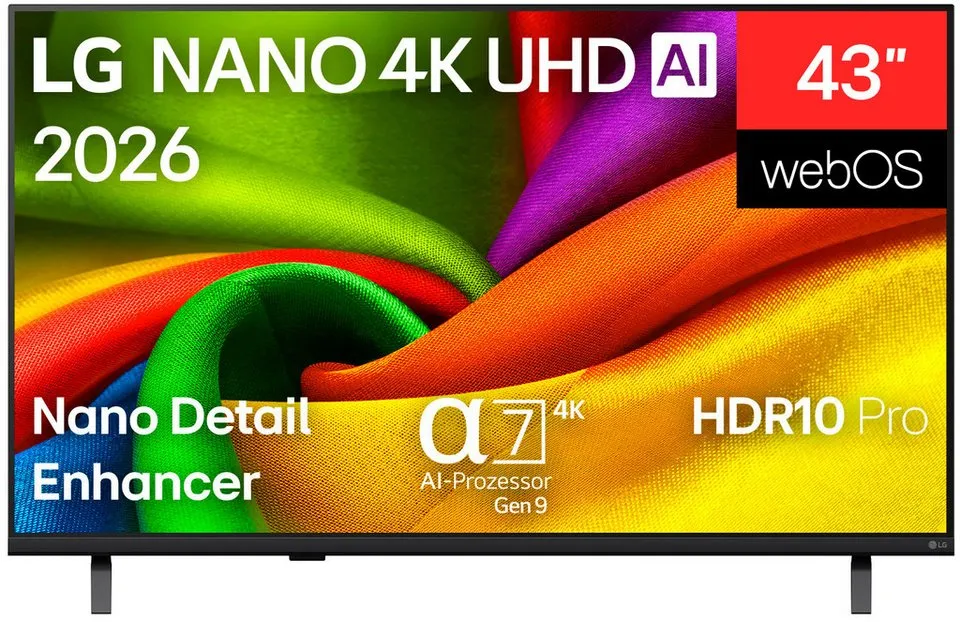 LG 43NU850B6LA Direct LED Fernseher LG 43NU850B6LA Direct LED Fernseher