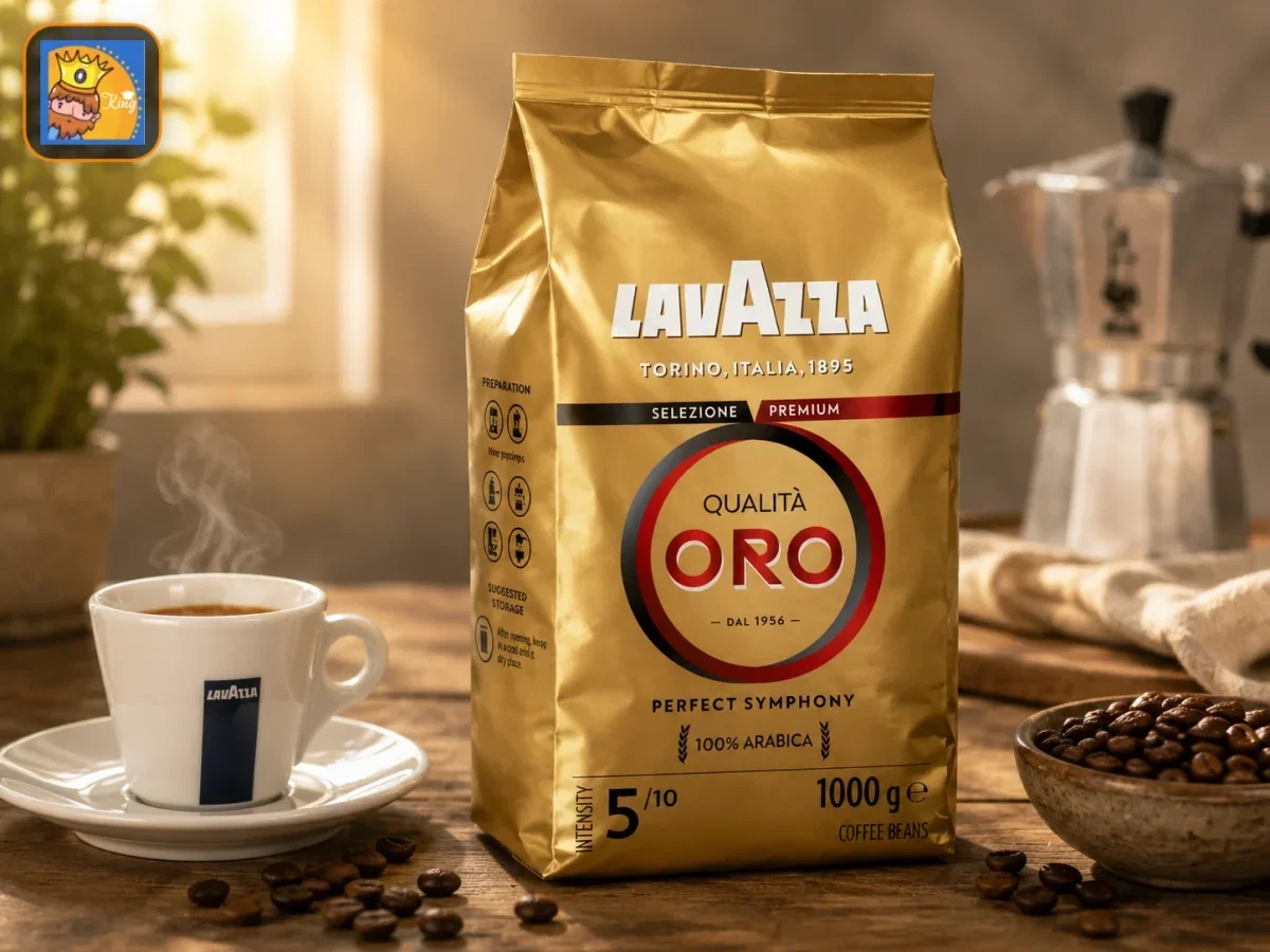 Lavazza Qualità Oro Kaffeebohnen (1 kg,  Intensität 5/10)