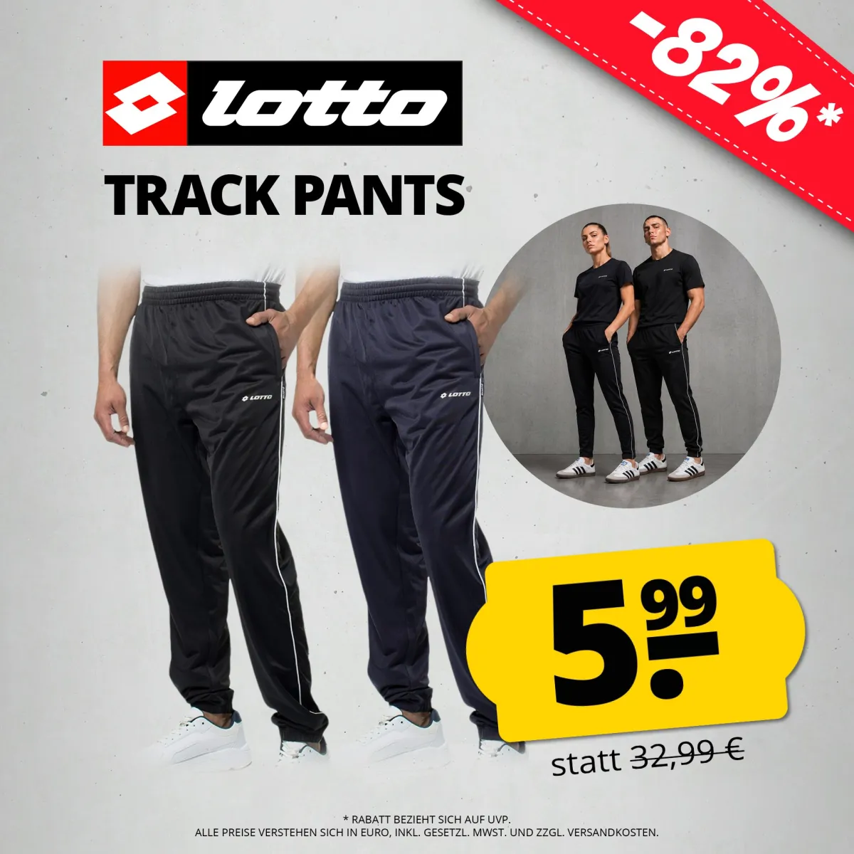 Lotto Track Pants Herren Trainingshose MPTX10010