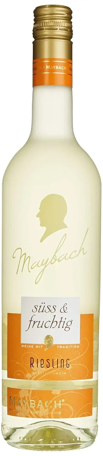 Maybach Riesling QbA süß und fruchtig (6x750ml)