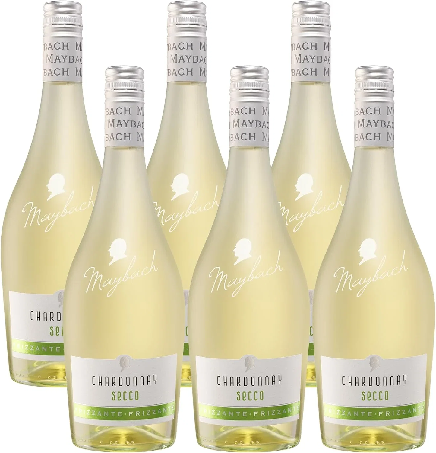 Maybach Secco Chardonnay – prickelnder Secco aus Deutschland elegante Premium Alternative zu Prosecco fruchtig frisch im Geschmack ideal gekuehlt geniessen