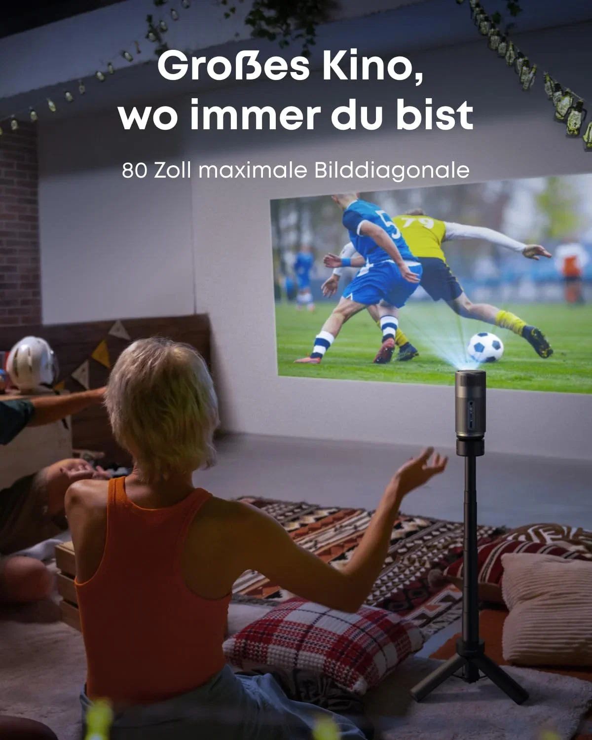 NEBULA Capsule Air Projektor mit Google TV offiziell Lizenziertes Netflix 720p Smarter Mini Beamer mit WLAN Bluetoot B0F3J35C66 6 NEBULA Capsule Air Projektor