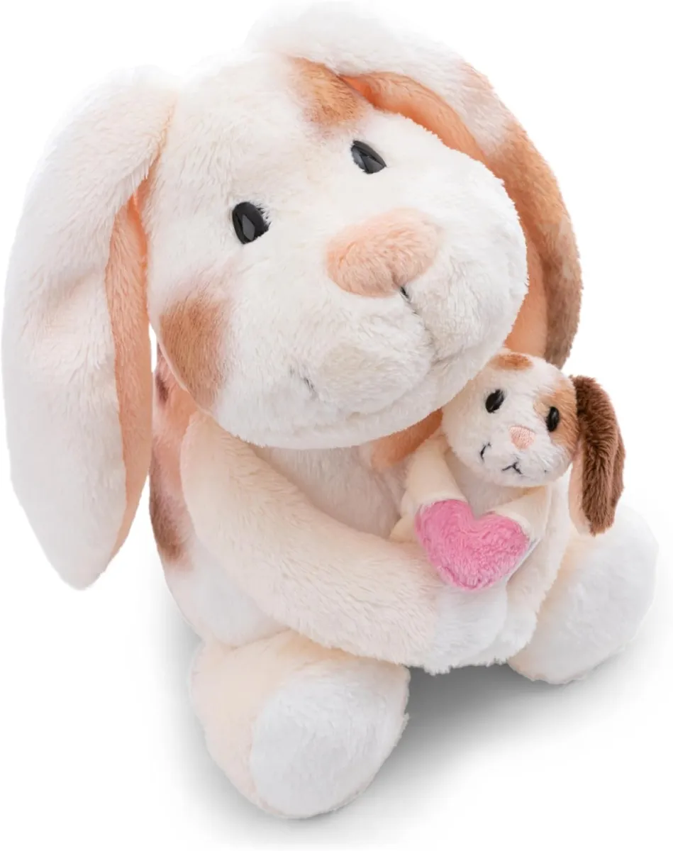 NICI Kuscheltier Hase 20cm mit Hasenkind 6cm NICI Kuscheltier Hase 20cm mit Hasenkind 6cm