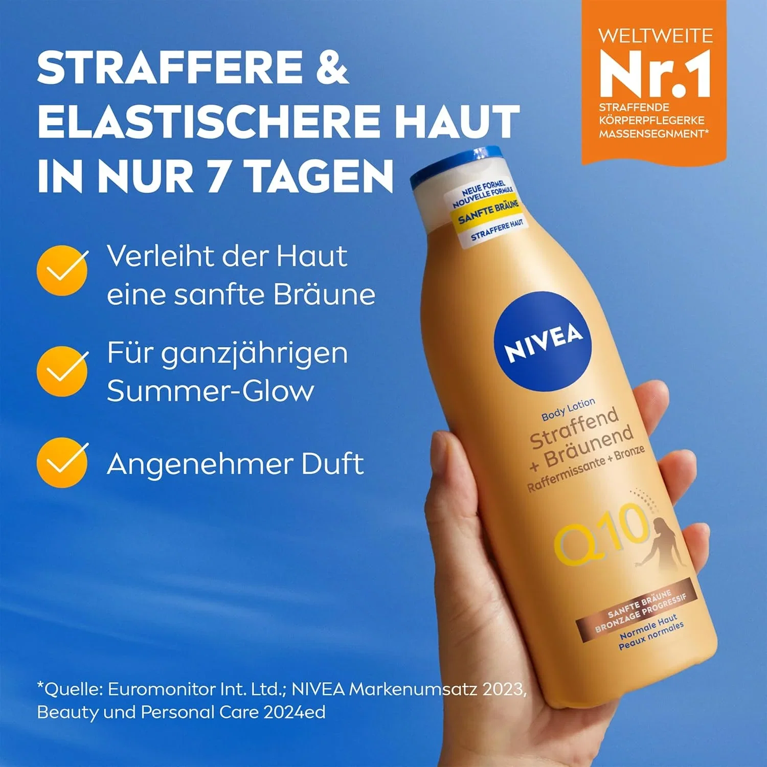 NIVEA Body Lotion Q10 Straffend (250ml)