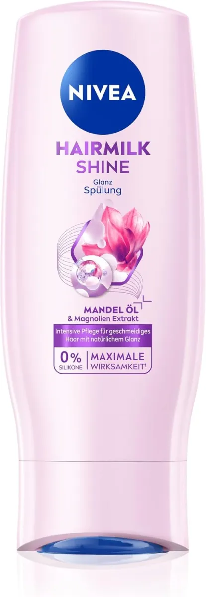 NIVEA Hairmilk Shine Glanz Spülung Haarspülung (200ml)