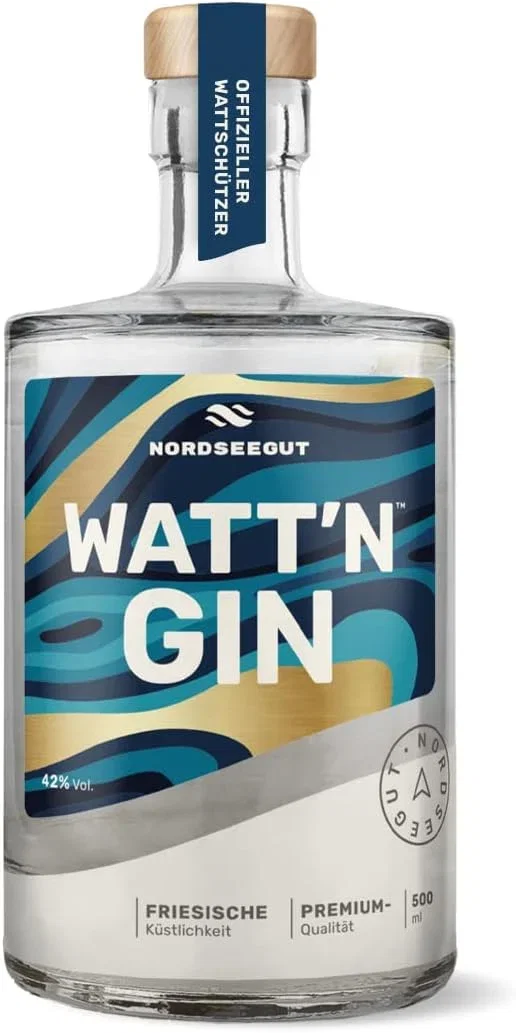 NORDSEEGUT WATTN GIN Nordsee Premium Dry Gin 42 Vol