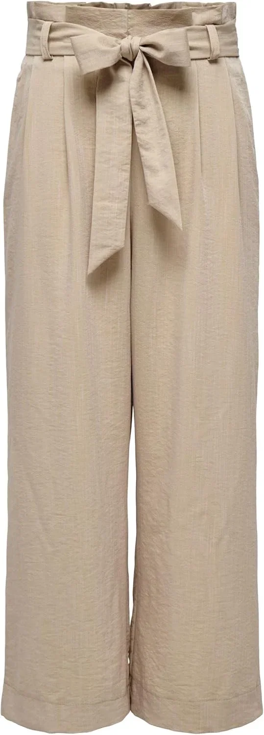 ONLY Female Paperbag Hose ONLMARSA Flared Paperbag Hose ONLY Female Paperbag Hose ONLMARSA Flared Paperbag Hose