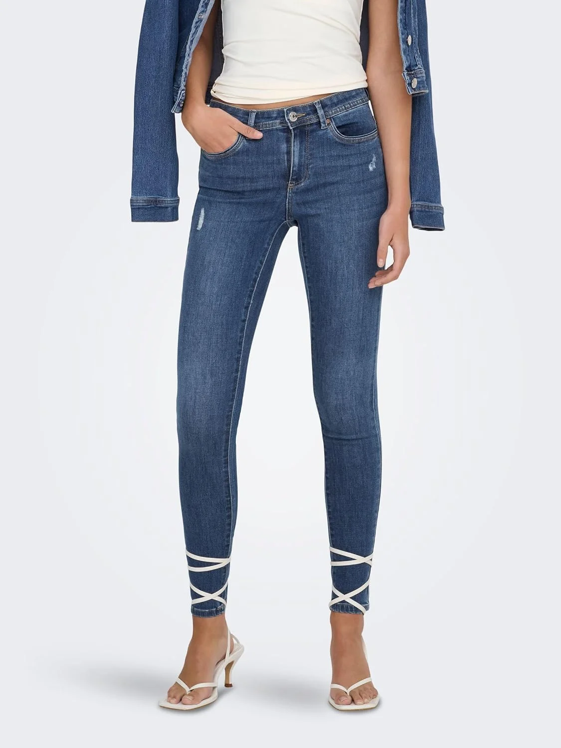 ONLY Female Skinny Jeans ONLWAUW 15219241 (10 Farben)