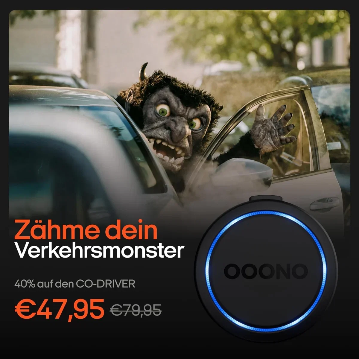 OOONO Co-Driver NO2 Verkehrswarner