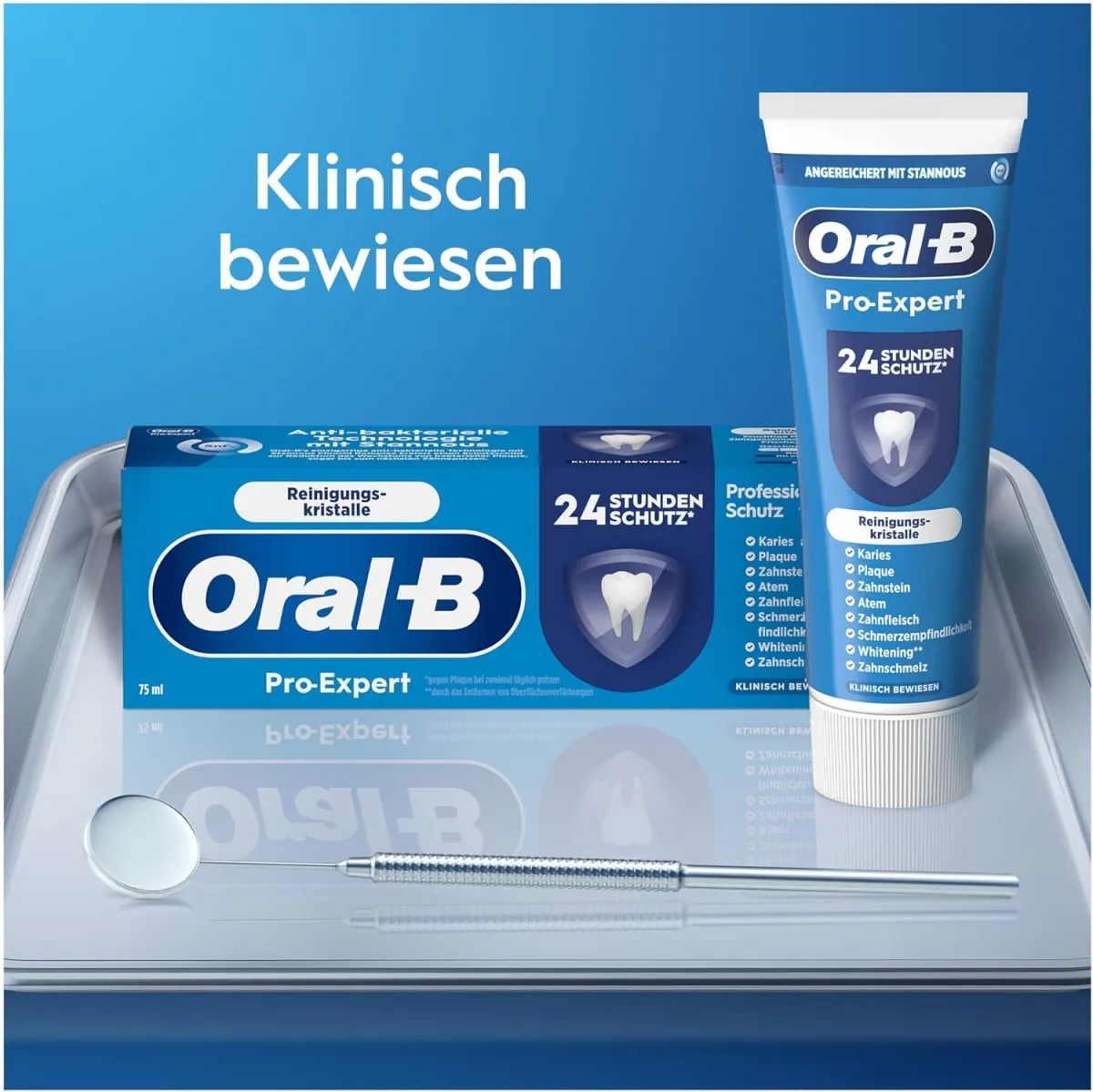 Oral B Zahnpasta Pro Expert Professioneller Schutz Oral-B Zahnpasta Pro-Expert Professioneller Schutz 3er Pack