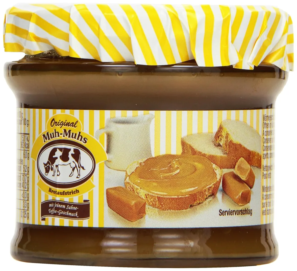 Original Muh‑Muhs Toffee Brotaufstrich 6er Pack Original Muh‑Muhs Toffee Brotaufstrich 6er Pack