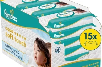 Pampers Aqua Soft Touch Baby-Feuchttücher 15er Pack