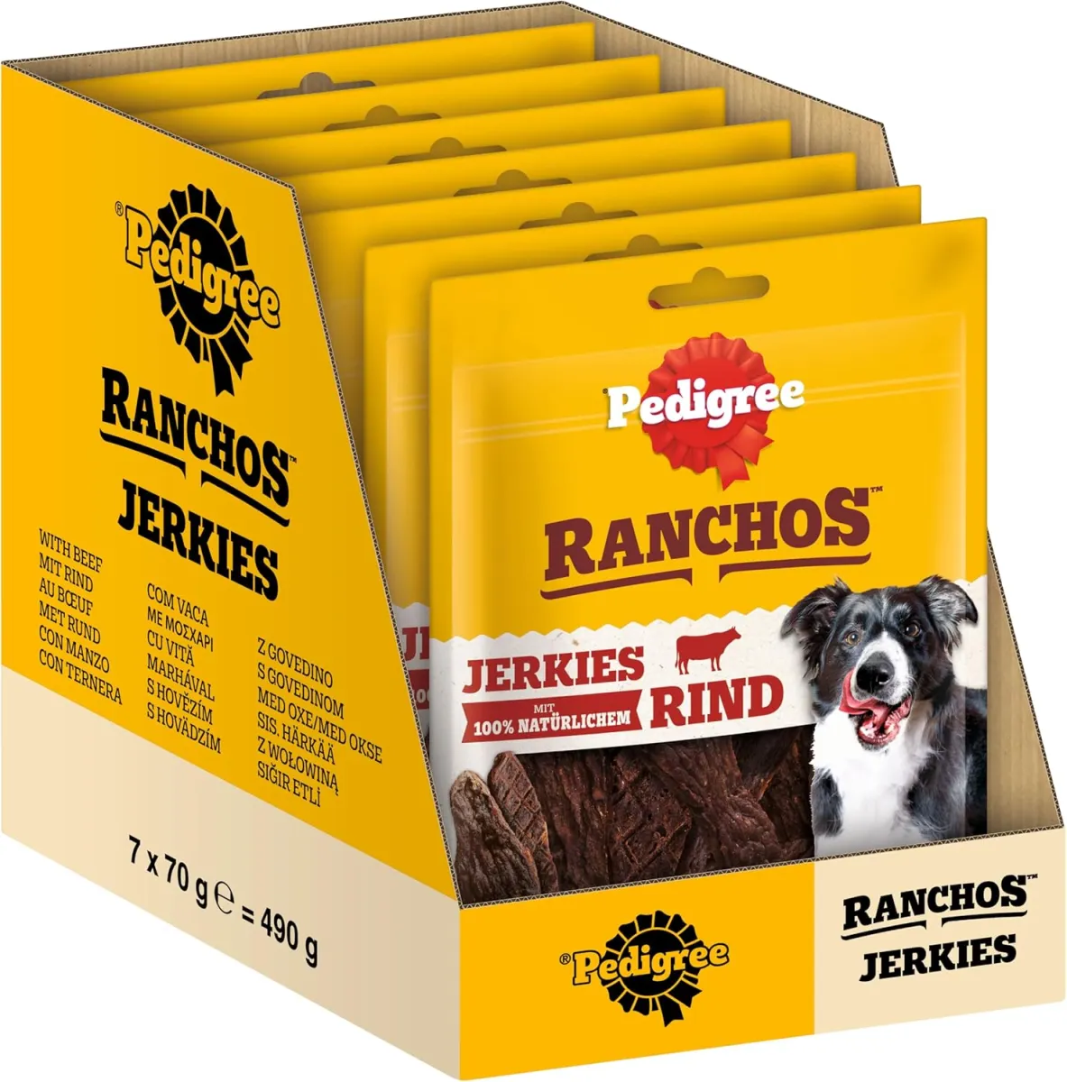 Pedigree Hundesnacks Ranchos Originals 7er Pack 7x70g