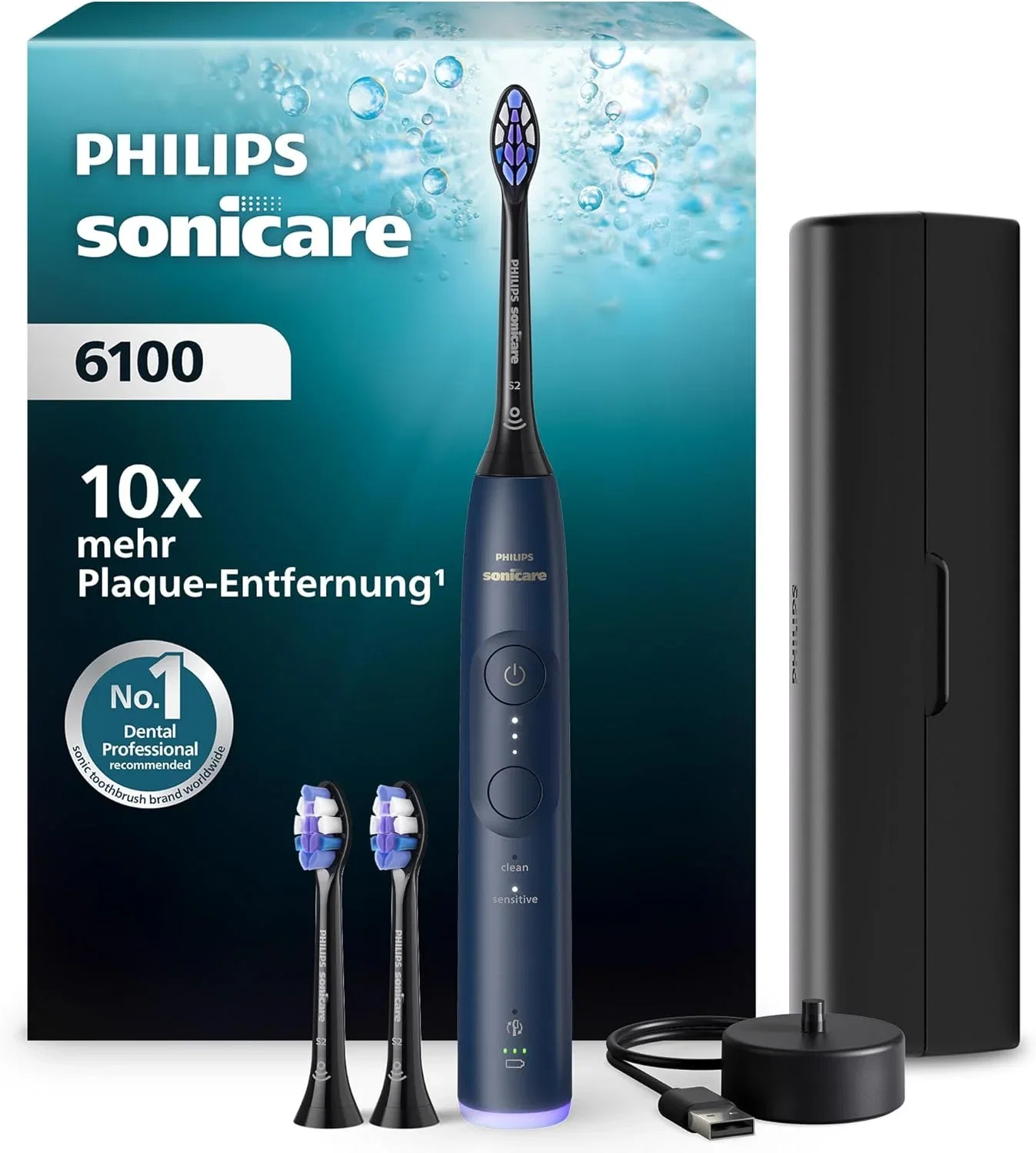Philips Sonicare Series 6100 Elektrische Zahnbürste HX7403/07