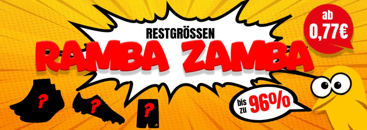 PickSport RambaZamba Restgrößen Sale bis zu 96 % Rabatt – Teile ab 0,77 € zzgl. Versand
