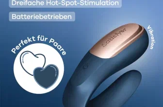Satisfyer Double Plus aus Silikon, Sextoy für Paare