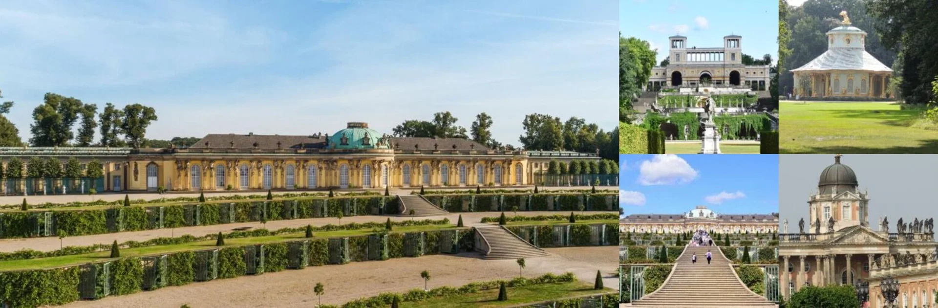 Schloss Sanssouci in Potsdam inkl. Uebernachtung