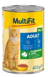 Rückruf Multifit Adult Jelly Kaninchen, Ente 405g