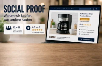 Bewertungen, Bestseller-Siegel und hohe Kaufzahlen schaffen Vertrauen. Der Social-Proof-Effekt zeigt, warum Menschen sich häufig an den Entscheidungen anderer orientieren.
