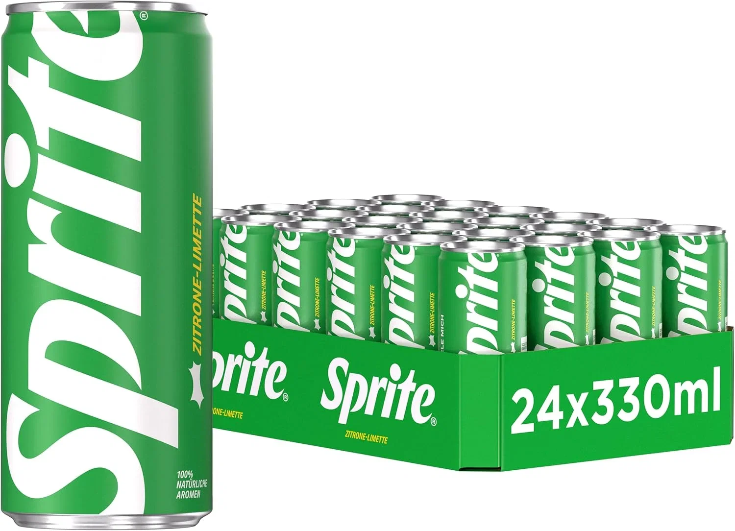Sprite Einweg Dosen 24er Pack (24 x 330 ml)