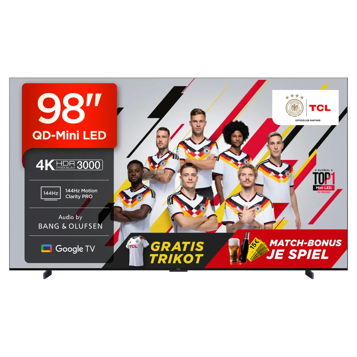 TCL 98Q7C 4K QD Mini LED HDR PREMIUM TV TCL 98Q7C 4K QD-Mini LED HDR PREMIUM TV