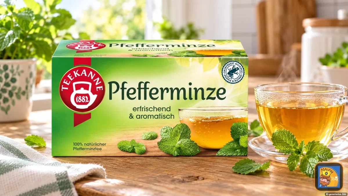 Teekanne Minze 20 Beutel