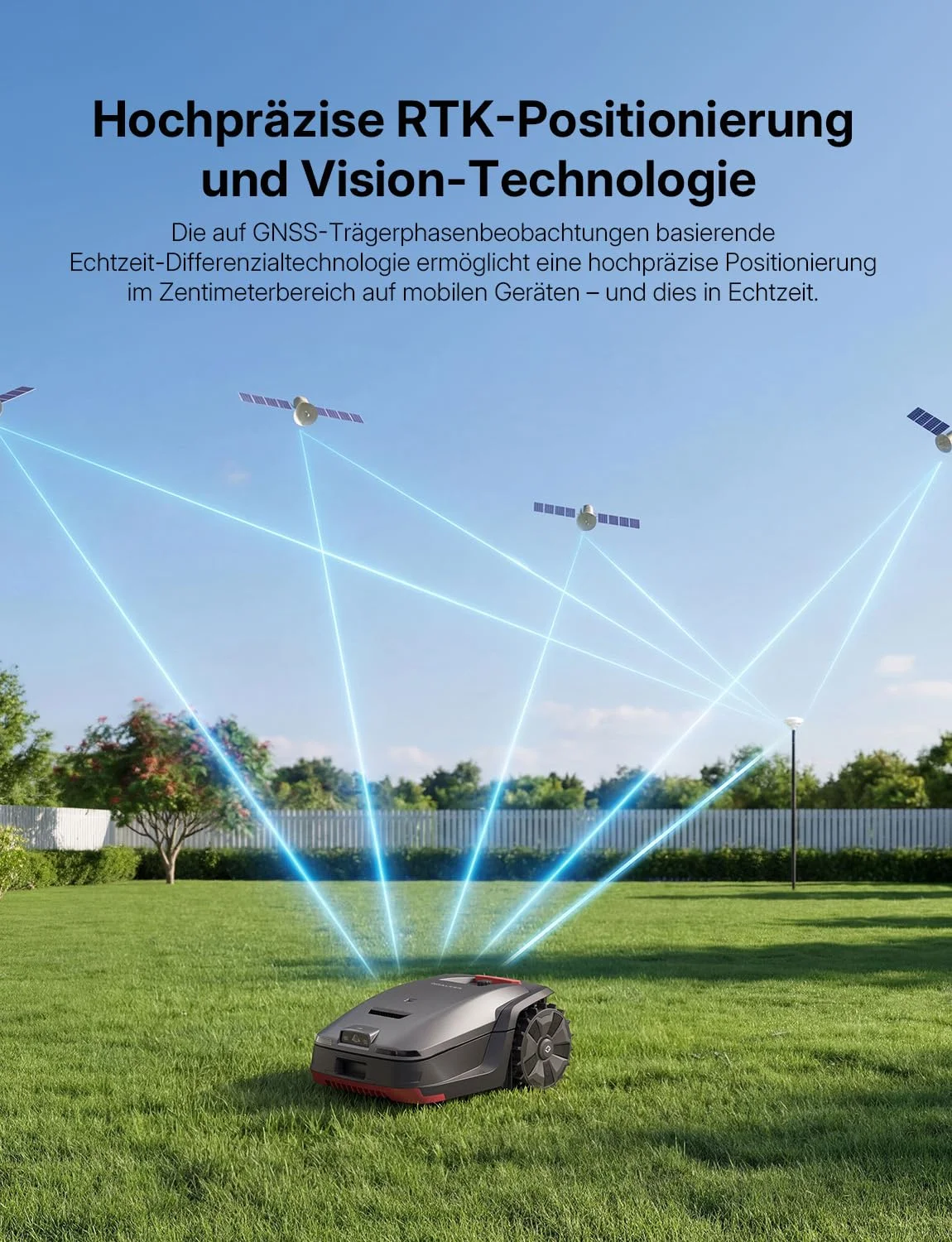 UNICUT H1 Maehroboter – RTKVSLAM mit KI Dual Solid State LiDAR Hindernisvermeidung Kein Signalabbruch Integriertes 4G B0GTZ35RP6 3 UNICUT H1 Mähroboter