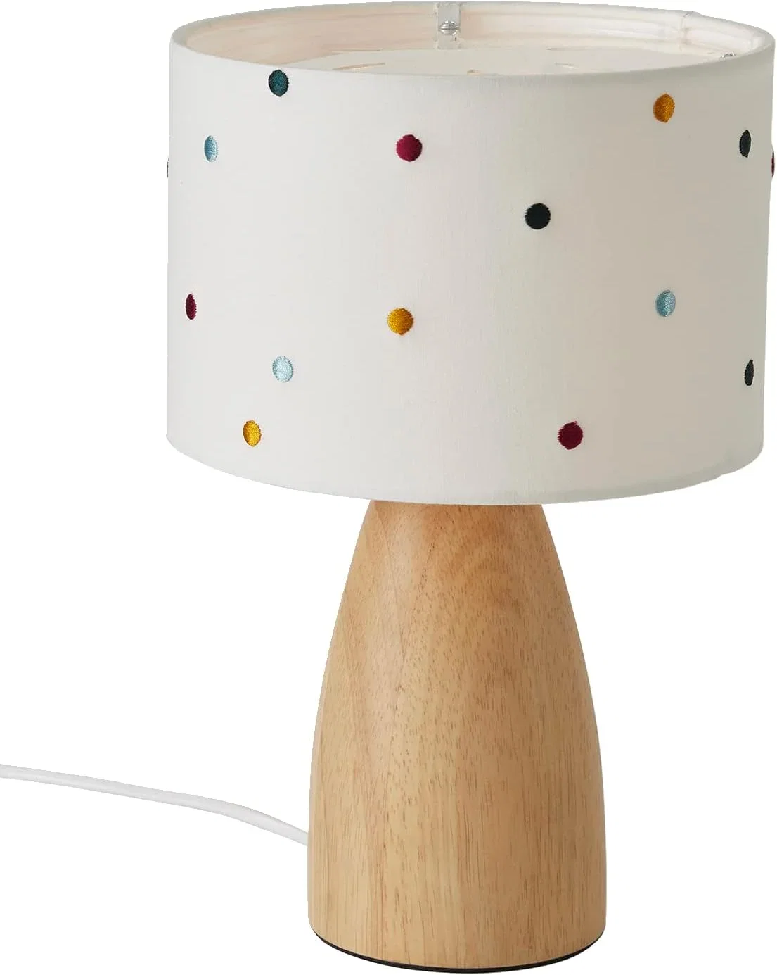 Preisfehler 🚨 VERTBAUDET Kinderzimmer Nachttischlampe Tupfen-Stickerei (beige/mehrfarbig ONE SIZE)